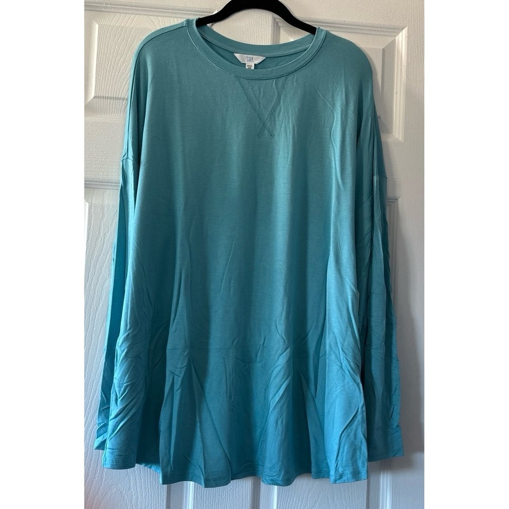 Women's Time And Tru Long Sleeve T-shirt Very Soft And Comfy Size XXXL NWT
